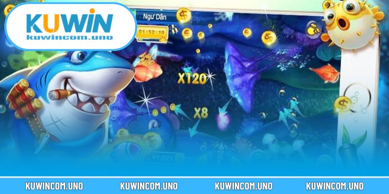 Thế giới bắn cá KUWIN hội tụ nhiều thương hiệu hàng đầu